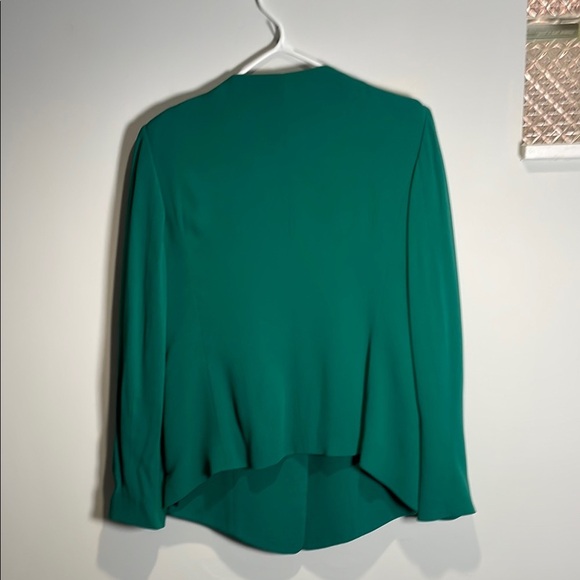 Sonia Rykiel Green Blazer with Notched Lapel - Picture 6 of 6
